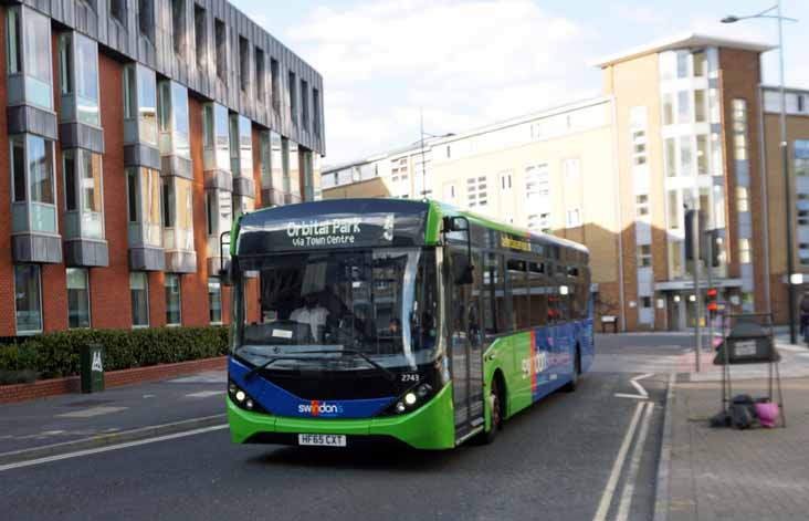 Swindon Alexander Dennis Enviro200MMC 2743